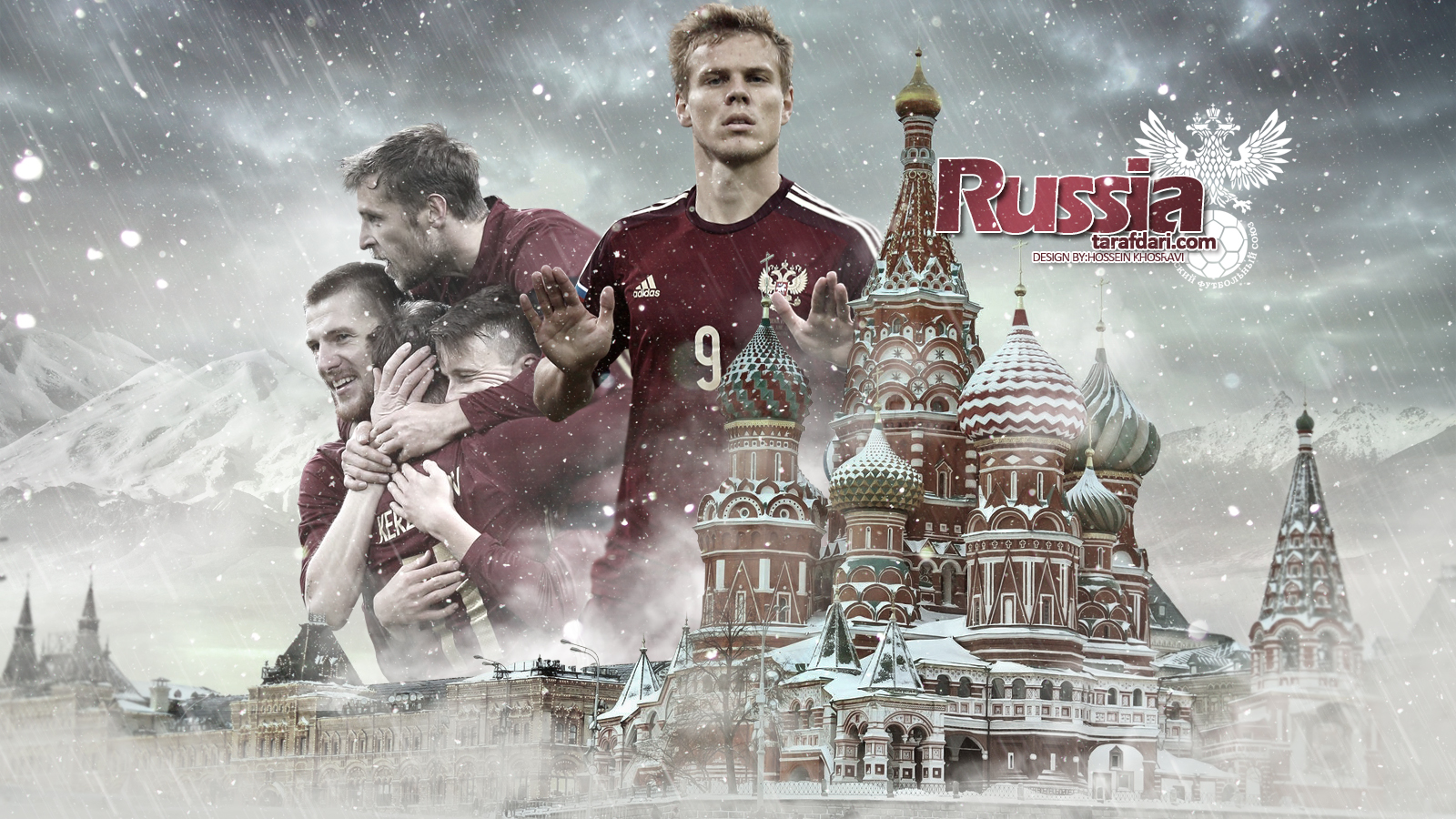 رونمایی از طرح لباس روسیه