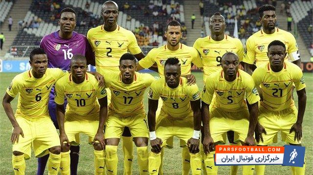 تیم ملی توگو در راه ایران