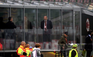 میرابلی از نتیجه بازی دو تیم فوتبال میلان برابر آاک آتن در لیگ اروپا ناراضی بود