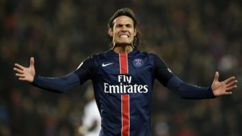 در غیاب نیمار کاوانی به گلزنی و درخشش در خط حمله پاری سن ژرمن ادامه داد