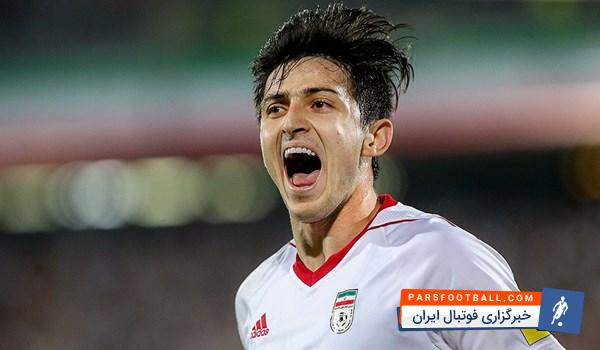 آزمون مهاجم تیم ملی کشورمان به عنوان نماینده ایران در جام جهانی در این تیم منتخب
