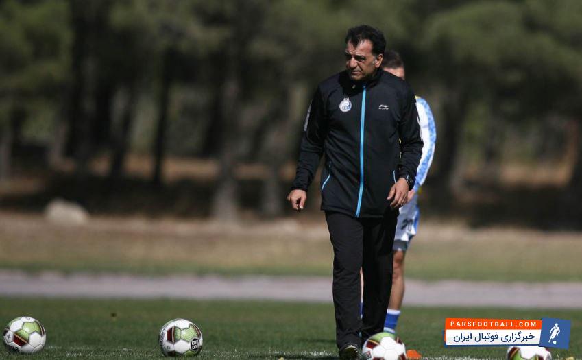 بیژن طاهری بعد از انتخاب به عنوان مربی استقلال از روز گذشته در تمرین این تیم شرکت کرد