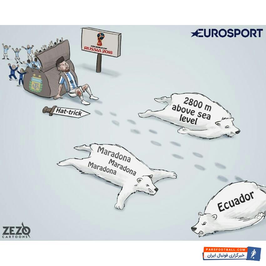 مسی ناجی تیم ملی آرژانتین شد