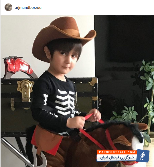 اسب سواری پسر برزو ارجمند