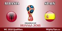خلاصه بازی تیم فوتبال اسپانیا و آلبانی