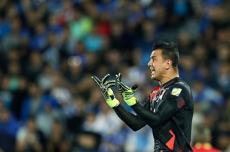 حامد لک دروازه‌‌بان ملی‌پوش تیم فولاد خوزستان