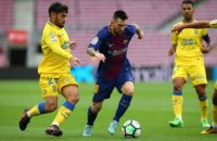 دیدار بارسلونا و لاس پالماس - لیونل مسی