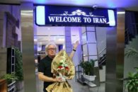 استقبال از وینفرد شفر در فرودگاه امام خمینی