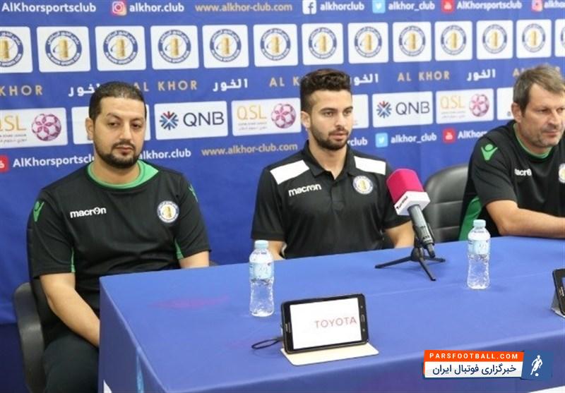 سروش رفیعی هافبک ایرانی تیم الخور قطر