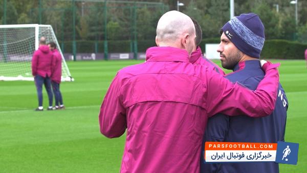 آگوئرو به تمرینات منچسترسیتی بازگشت