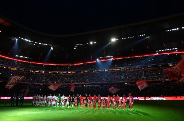 بایرن مونیخ برای بیست و هفتمین بار پیاپی در ورزشگاه خودش در بوندس لیگا شکست نخورد