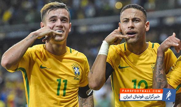 تیته سرمربی تیم فوتبال برزیل معتقد است کوتینیو می تواند جایگزین خوبی برای نیمار باشد