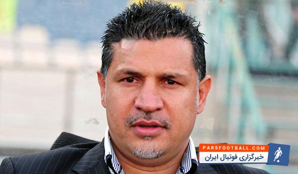 خوش و بش علی دایی سرمربی سایپا با وینفرد شفر سرمربی استقلال در سازمان لیگ