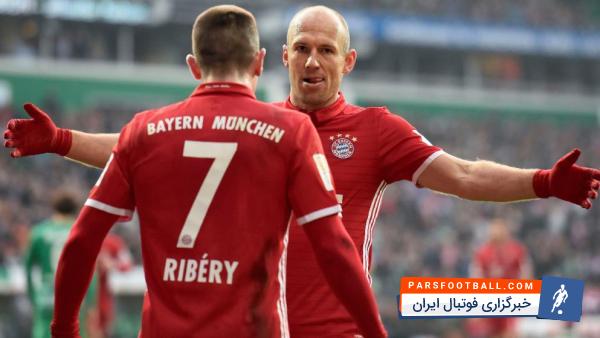 بایرن مونیخ از بین روبن و ریبری مایل به تمدید قرار داد روبن هلندی می باشد