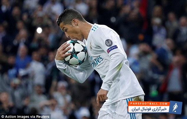 کریس رونالدو مهاجم تیم رئال مادرید به عنوان پردرآمدترین ورزشکار اروپا معرفی شد