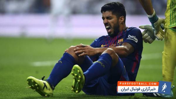 سوارز نیاز به جراحی زانویش دارد