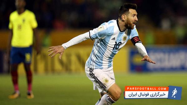مسی بهترین گلزن منطقه آمریکای جنوبی