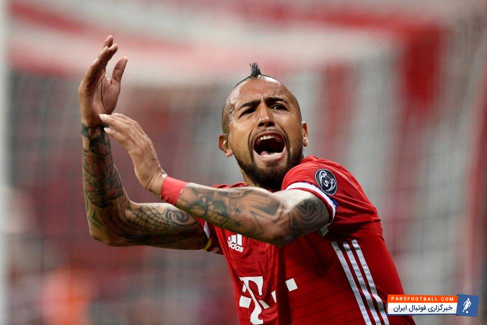 تیم فوتبال اینتر به دنبال جذب آرتور ویدال هافبک شیلیایی بایرن مونیخ است