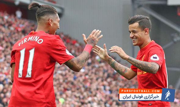 لیورپول و غیبت کوتینیو و فیرمینیو