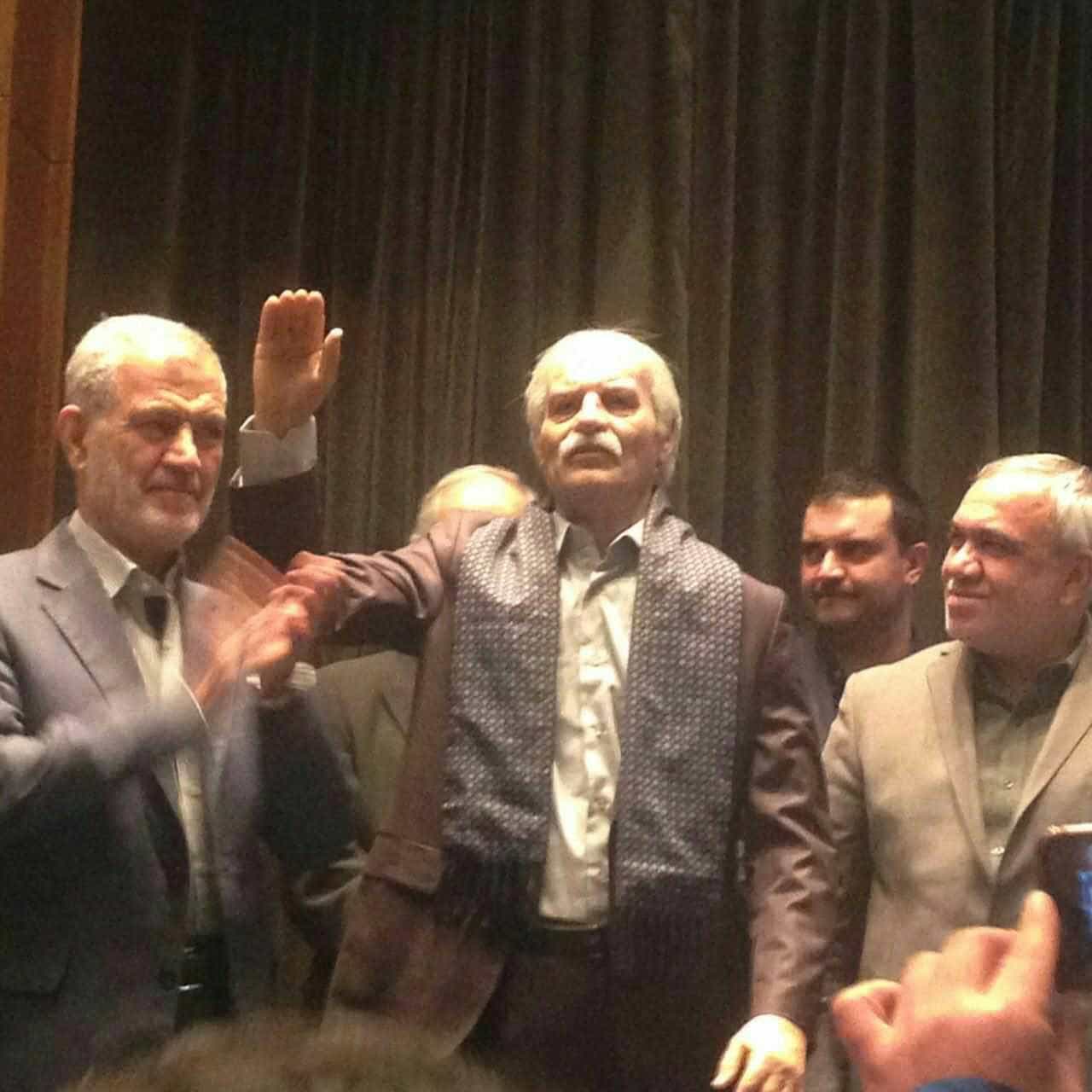 تندیس مرحوم پورحیدری