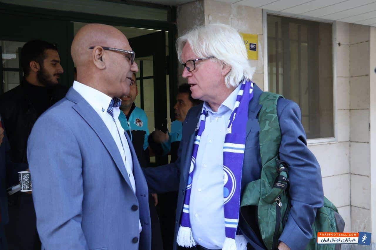 علیرضا مرزبان و وینفرد شفر