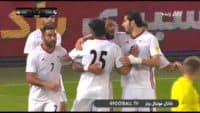 کلیپی از گل اول تیم ملی فوتبال ایران به تیم فوتبال پاناما در بازی دوستانه 18 آبان 96
