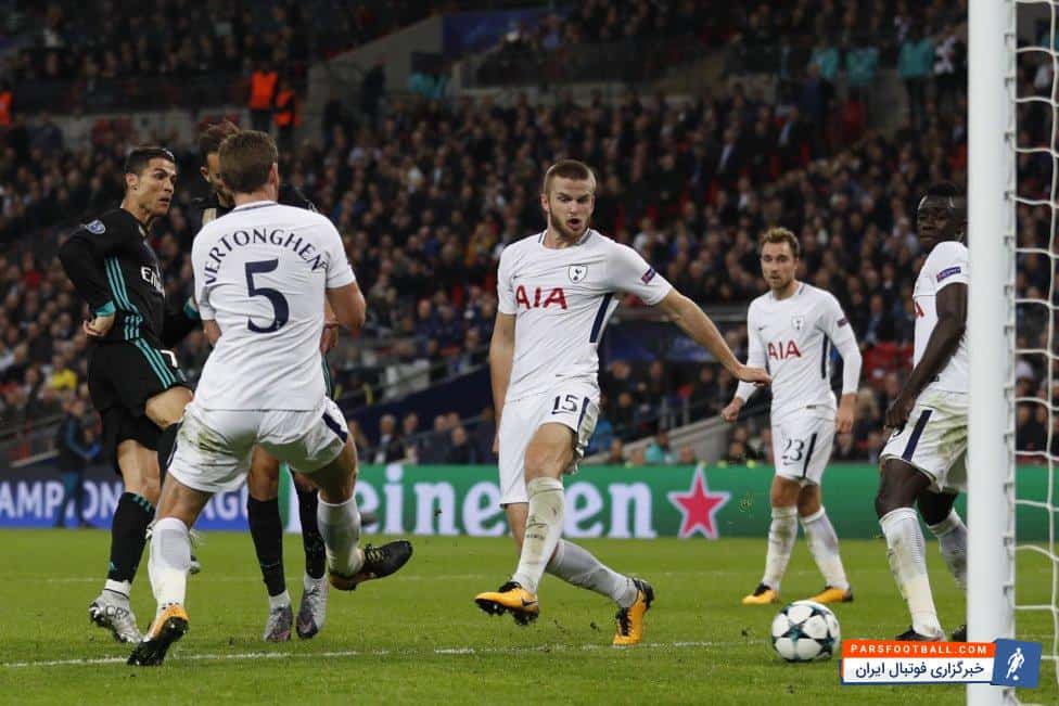 گلزنی کریس رونالدو مهاجم رئال مادرید تنها نکته مثبت بازی این تیم برابر تاتنهام بود