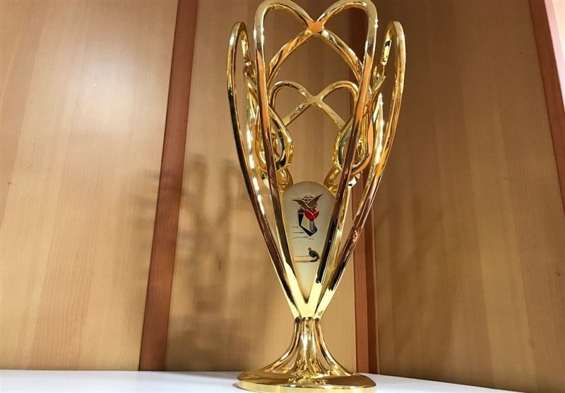 امروز از سومین جام قهرمانی مسابقات شهدا و مدال هایش رونمایی به عمل آمد