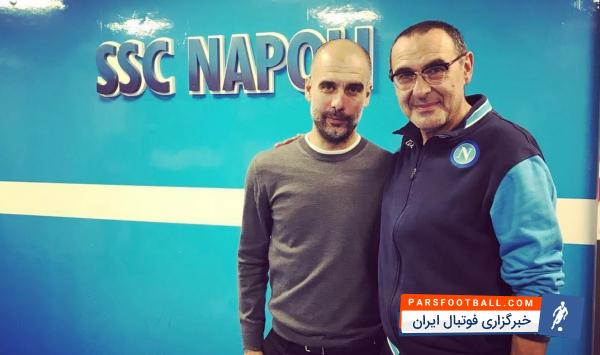 ناپولی در واکنش به حضور گواردیولا در اتوبوس این تیم نوشت: مقابل یک تیم بزرگ شکست خوردیم