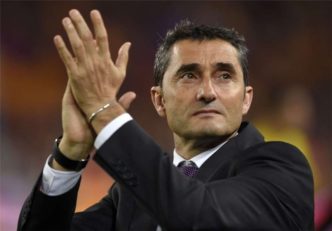 قدردانی باشگاه المپیاکوس از والورده سرمربی سابق تیمش و کنونی بارسلونا