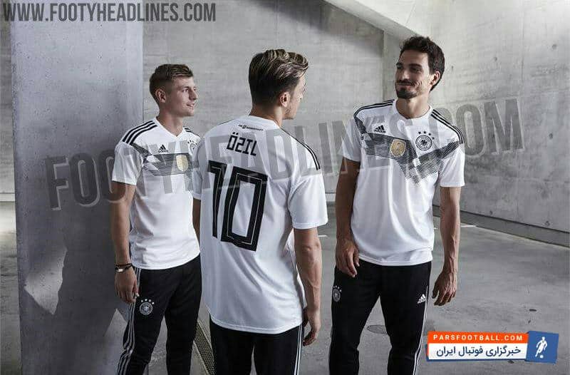 مدل پیراهن های تیم ملی فوتبال آلمان برای جام جهانی 2018 لو رفت