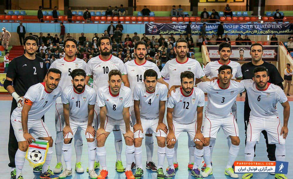 تیم فوتسال کشورمان در دیدار خیریه به مصاف تیم فوتسال شاهین کرمانشاه به میدان رفت