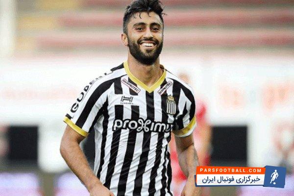 کاوه رضایی نامزد برترین بازیکن ماه نوامبر باشگاه فوتبال شارلروا شد