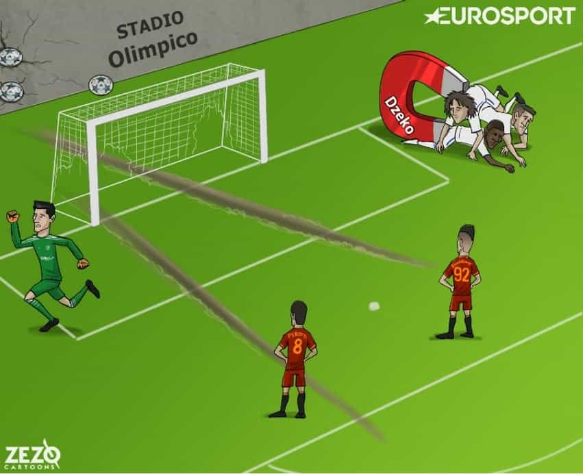 رم دیشب در یک بازی برتر توانست تیم فوتبال چلسی را با نتیجه 3 بر 0 شکست دهد