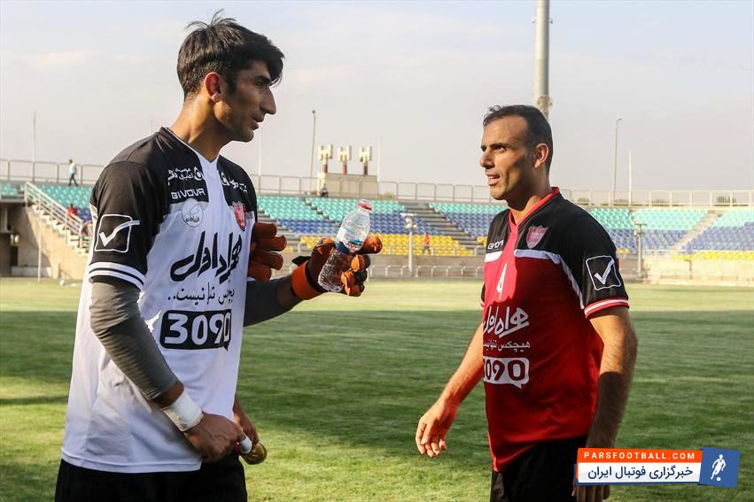 سید جلال حسینی کاپیتان پرسپولیس علیرضا بیرانوند