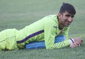 علیرضا بیرانوند دروازه‌بان ملی‌پوش پرسپولیس