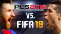 کلیپی از مقایسه ی بازی های شبیه سازی فوتبال در دو برند پرطرفدار PES و FIFA