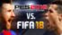 کلیپی از مقایسه ی بازی های شبیه سازی فوتبال در دو برند پرطرفدار PES و FIFA