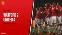 خلاصه بازی واتفورد و منچستریونایتد