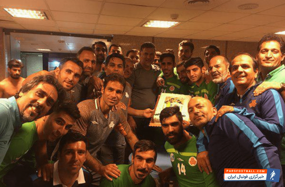 تولد حامد فلاح زاده در اردوی تیم سایپا