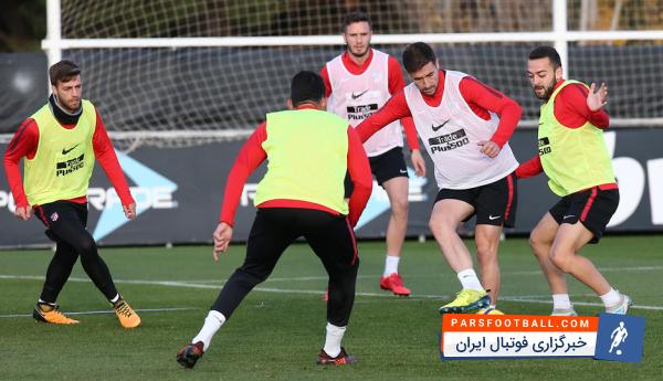 اسامی بازیکنان اتلتیکومادرید برای دیدار برابر رئال مادرید در مسابقات لالیگا مشخص شد