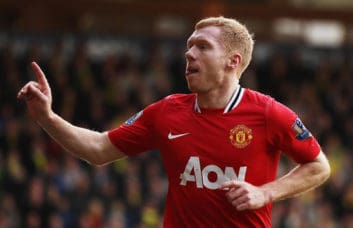 مهارت های تماشایی پل اسکولز اسطوره تیم فوتبال منچستریونایتد انگلیس