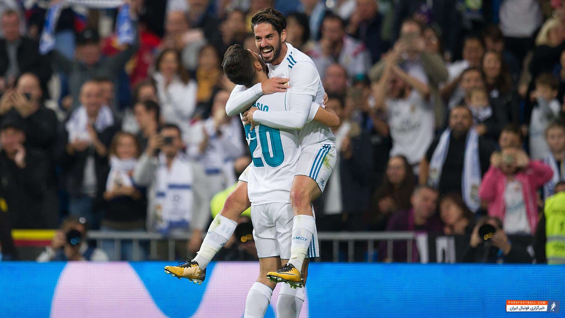 ایسکو و آسنسیو دو بازیکن موثر تیم فوتبال رئال مادرید در این فصل هستند