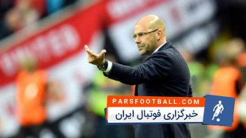 پیتر بوش در کنفرانس مطبوعاتی پیش از بازی برابر شالکه حاضر شد