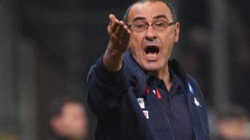 ساری سرمربی ناپولی : ما با تیمی بزرگ مقابله کردیم و مشکلات زیادی برای آن ها به وجود آوردیم