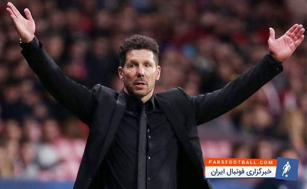 سیمئونه سرمربی اتلتیکو : رم در ابتدای بازی با پرس سنگین کار را برایمان سخت کرده بود