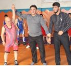 سرشاخ شدن قهرمانان کشتی با کودکان سندرم داون