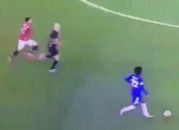 جس لینگارد و باختن کورس به داور