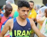 قهرمانی محمد جعفر مرادی در رقابتهای ماراتن بیروت