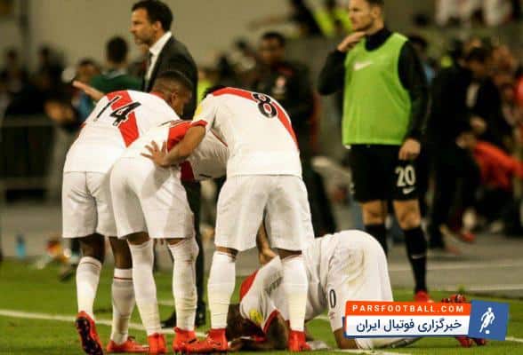 تیم فوتبال پرو با پیروزی دو بر صفر برابر نیوزلند در مرحله پل آف راهی جام جهانی شد